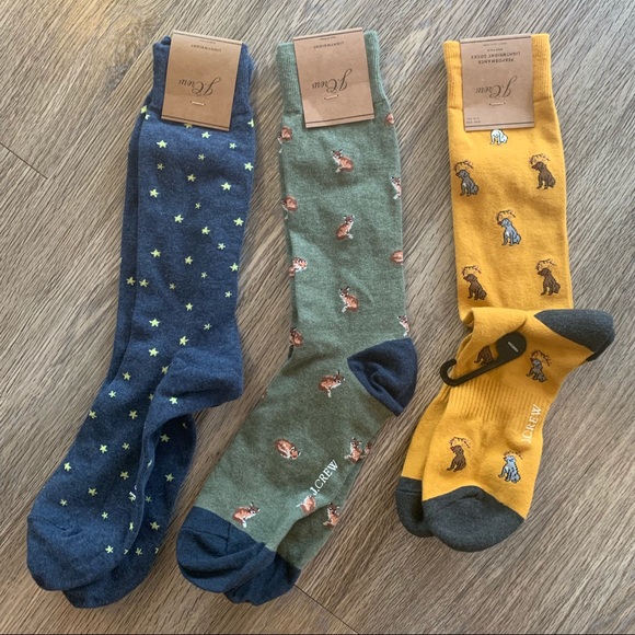 j crew socks mens
